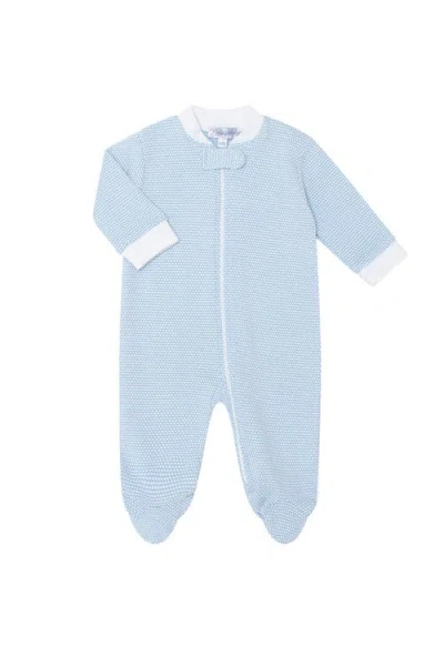 Nellapima Babies'  Blue Bubble Zipper Footie