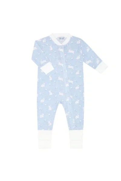 Nellapima Babies'  Blue Bunny Cotton Coverall