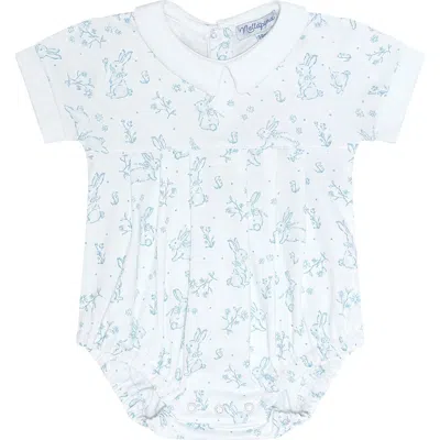 Nellapima Kids'  Blue Bunny Toile Bubble