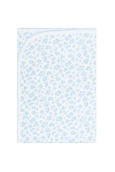 Nellapima Blue Cheetah Print Blanket