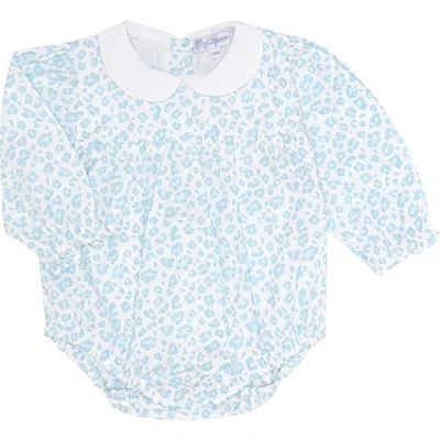 Nellapima Babies'  Blue Cheetah Print Ls Bubble