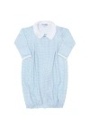 Nellapima Blue Gingham Converter Gown In Blue
