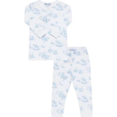 Nellapima Blue Toile Baby Pajamas