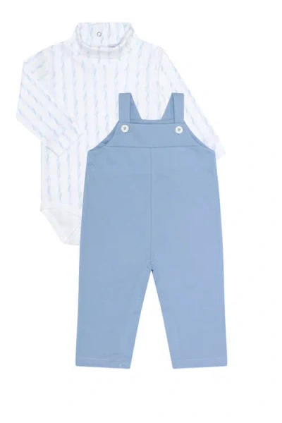 Nellapima Babies'  Blue Twirl Overall Set
