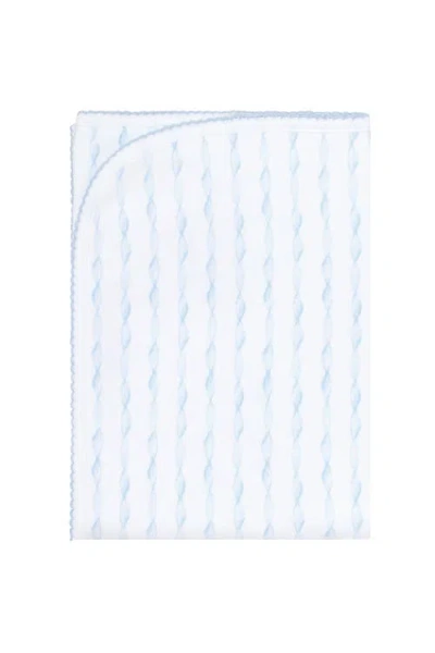 Nellapima Blue Twirls Blanket