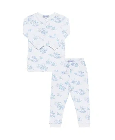 Nellapima Boys' Blue Toile Pajamas - Baby