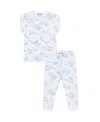 Nellapima Boys' Blue Toile Pajamas - Little Kid In Blue