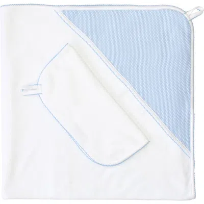 Nellapima Bubble Hooded Towel In Blue