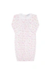 Nellapima Butterflies Print Gown In Pink
