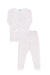 Nellapima Butterflies Print Pajama In White