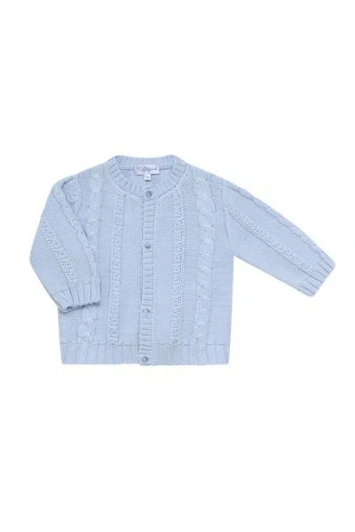 Nellapima Babies'  Nella Knit Cardigan In Blue