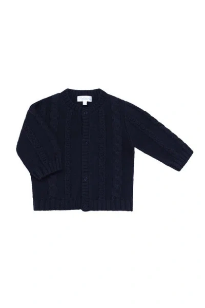 Nellapima Babies'  Nella Knit Cardigan In Blue