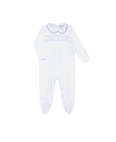 Nellapima Nella Smocked Footie - Baby In Blue