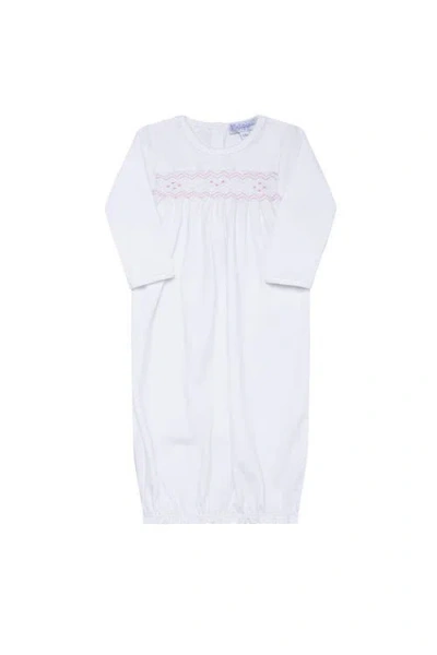 Nellapima Babies'  Nella Smocked Girl Gown In White