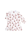 Nellapima Pima Cotton Santa Print Long Sleeve Playtime In Multi
