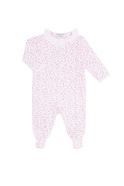 Nellapima Babies'  Pink Cheetah Print Crossover Footie