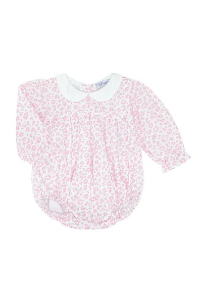 Nellapima Babies'  Pink Cheetah Print Ls Bubble