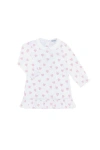 Nellapima Pink Heart Print Long Sleeve Playtime In White