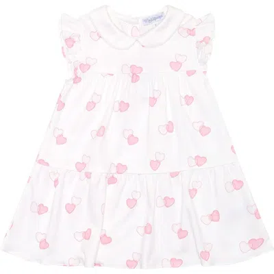 Nellapima Babies'  Sweetheart Classic Dress In Pink