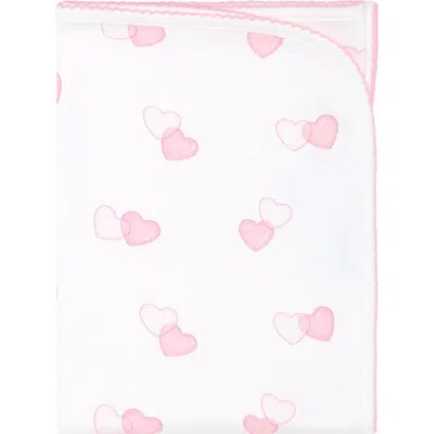 Nellapima Sweetheart Receiving Blanket In Pink