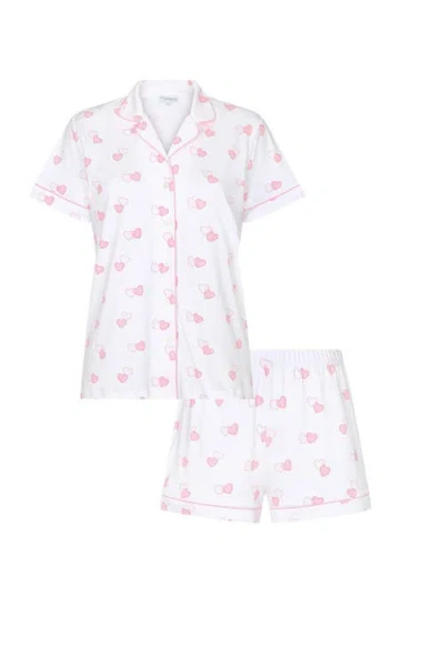 Nellapima Sweetheart Short Pj Set In Pink