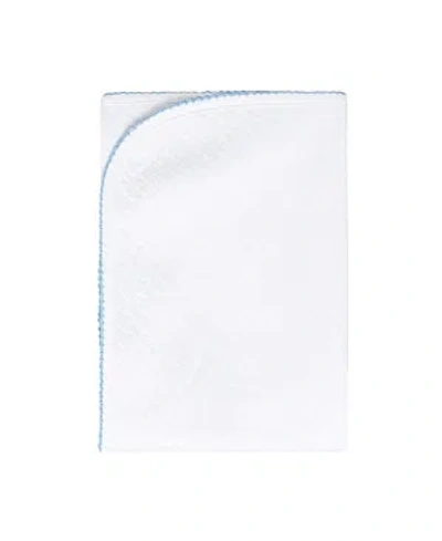 Nellapima Kids' Unisex Basket Weave Blanket - Baby In White