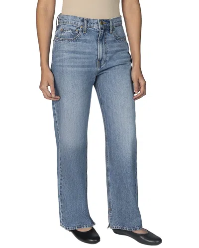 Nelle Atelier Petite The Maddy Straight Leg Denim In Blue