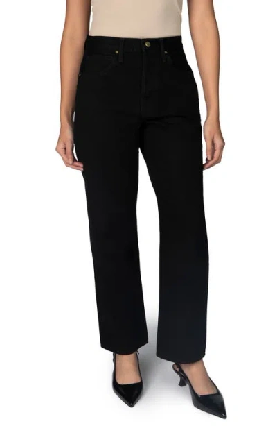 Nelle Atelier The Claire Petite Boyfriend Jean In Onyx