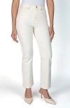 Nelle Atelier The Kate Petite Straight Leg Jean In Pearl