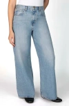 Nelle Atelier The Laura Petite Wide Leg Jean In Sky