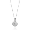 Nellou Jewellery Women's Starlight Keepsake Locket Sterling Silver