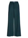 Nells Nelson Giselle Wide-leg Pallazo Pants In Green