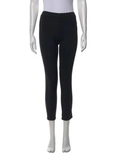 Pre-owned Nells Nelson Straight Leg Pants In Black