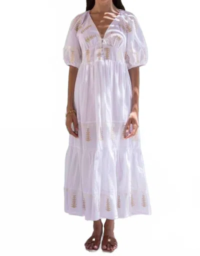 Nema Isle Maxi Dress In White