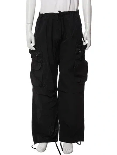 Pre-owned Nemen Cargo Pants In Black