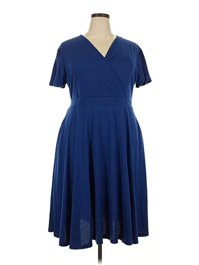 Pre-owned Nemidor Casual Dress In Blue