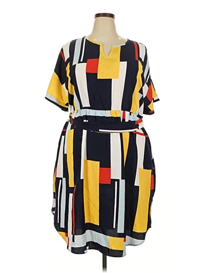 Pre-owned Nemidor Casual Dress In Yellow