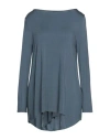Nenah Woman T-shirt Lead Size M Viscose, Elastane In Grey