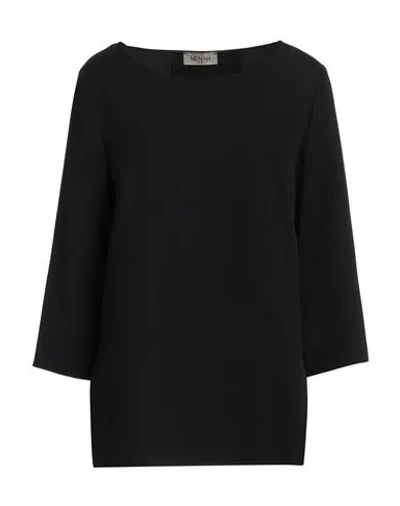 Nenah Woman Top Black Size M Polyester, Elastane