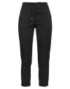 Nenè Woman Pants Black Size 14 Cotton, Polyester, Elastane In Black