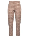 Nenè Woman Pants Brown Size 10 Cotton, Polyamide, Elastane In Brown