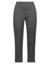 Nenè Woman Pants Lead Size 16 Polyester, Viscose, Elastane In Grey