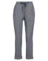 Nenè Woman Pants Slate Blue Size 12 Viscose, Nylon, Elastane In Blue