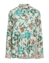 Nenè Woman Shirt Beige Size 8 Viscose In Beige