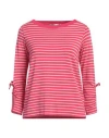 Nenè Woman T-shirt Fuchsia Size 14 Viscose, Elastane In Pink