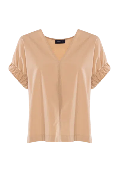 Nenette Blue Woman  Brake In Brown