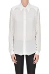Nenette Crepè Shirt In Ivory