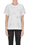 Nenette Embellished T-shirt In White