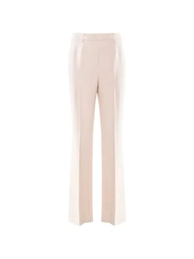 Nenette Ever High-waisted Flared Trousers In Pink