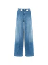 Nenette Jeans Woman  Staff In Blue